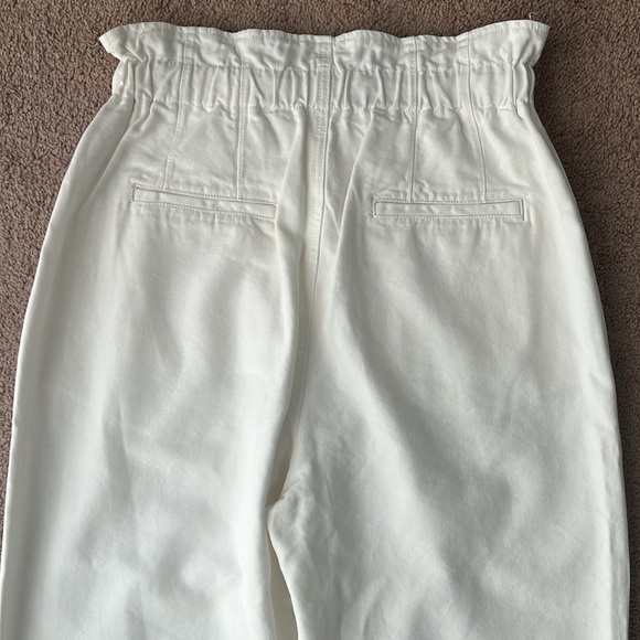 Free People Margate Pleated Trouser White - Picture 8 of 15